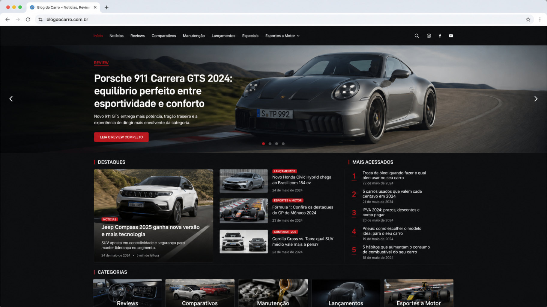 Blog do Carro — Automotivo
